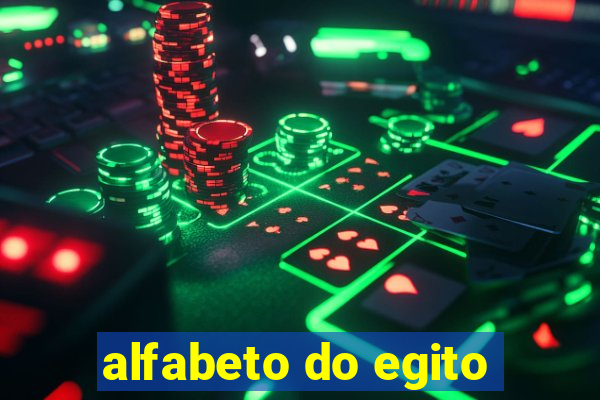 alfabeto do egito